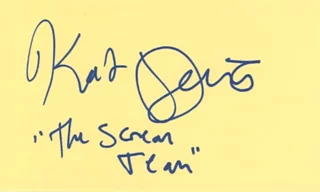 Kat Dennings autograph