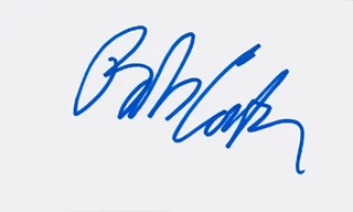 Bob Costas autograph