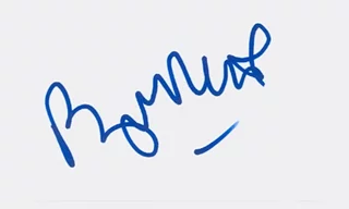 Roger Rees autograph