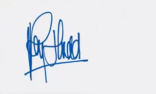 Roy Hudd autograph