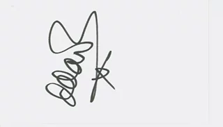 Adam Rickitt autograph
