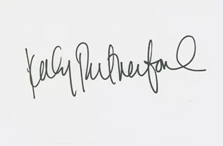 Kelly Rutherford autograph