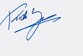 Rick Yune autograph