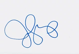 Jayma Mays autograph