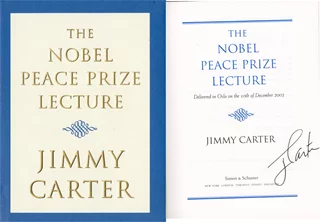 Jimmy Carter autograph