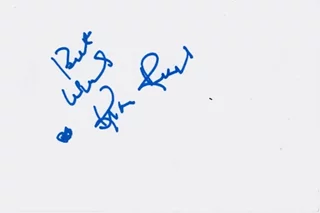 Kim Richards autograph