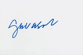 Gus Van Sant autograph