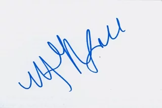 Martha MacIsaac autograph