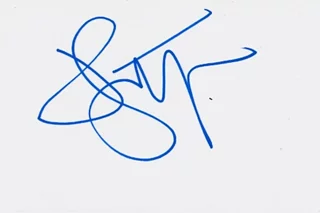 John Lithgow autograph