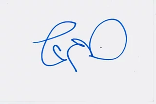 Christopher Noth autograph