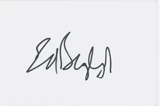 Ed Begley, Jr. autograph
