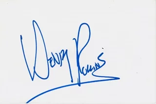 Henry Rollins autograph