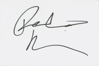 Rachael Taylor autograph