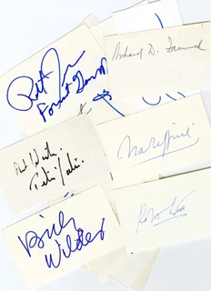 Producers and Directors Signature Lot autograph