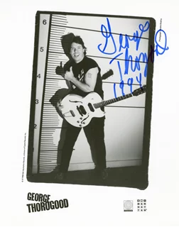 George Thorogood autograph