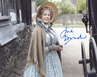 Judi Dench autograph