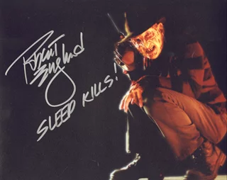 Robert Englund autograph