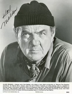 Karl Malden autograph