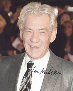 Ian McKellen autograph