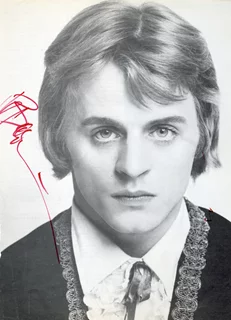 Mikail Baryshnikov autograph