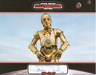 Anthony Daniels autograph