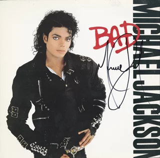 Michael Jackson autograph