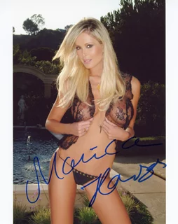Monica Hansen autograph