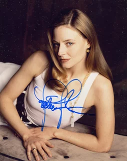 Jodie Foster autograph