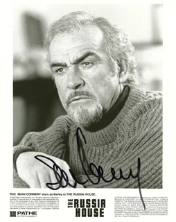 Sean Connery autograph