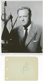 Van Heflin autograph