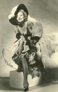 Marlene Dietrich autograph