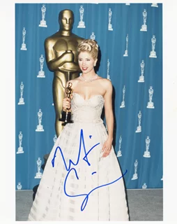 Mira Sorvino autograph