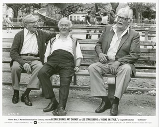 Lee Strasberg autograph