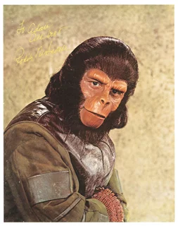 Roddy McDowall autograph