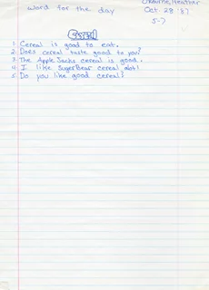 Heather O'Rourke autograph