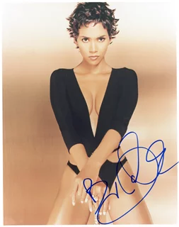 Halle Berry autograph