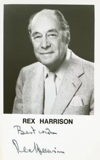 Rex Harrison autograph