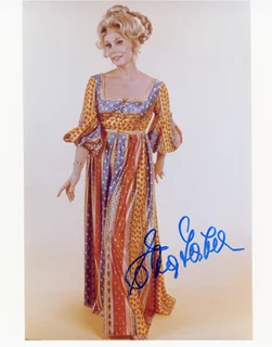 Eva Gabor autograph