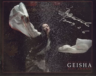 Ziyi Zhang autograph