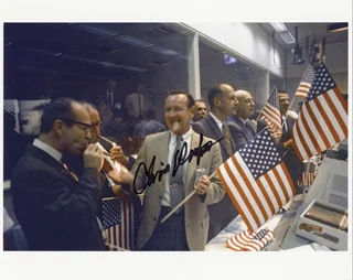 Christopher Kraft autograph