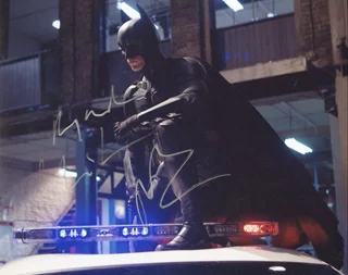 Christian Bale autograph