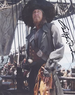 Geoffrey Rush autograph