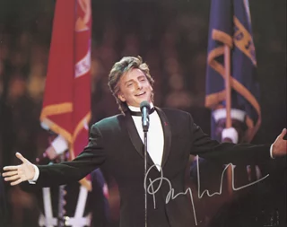 Barry Manilow autograph