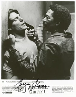 Morgan Freeman autograph