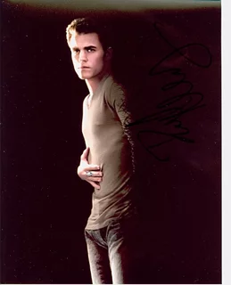 Paul Wesley autograph