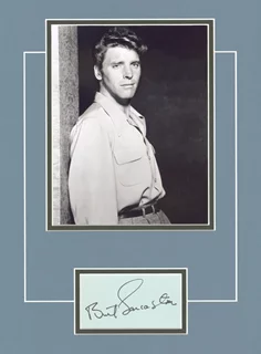 Burt Lancaster autograph