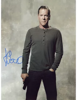 Kiefer Sutherland autograph