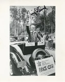 James Stewart autograph