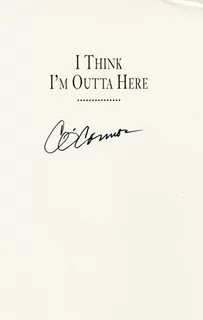 Carroll O'Connor autograph