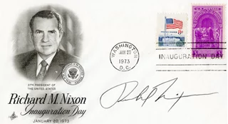 Richard Nixon autograph